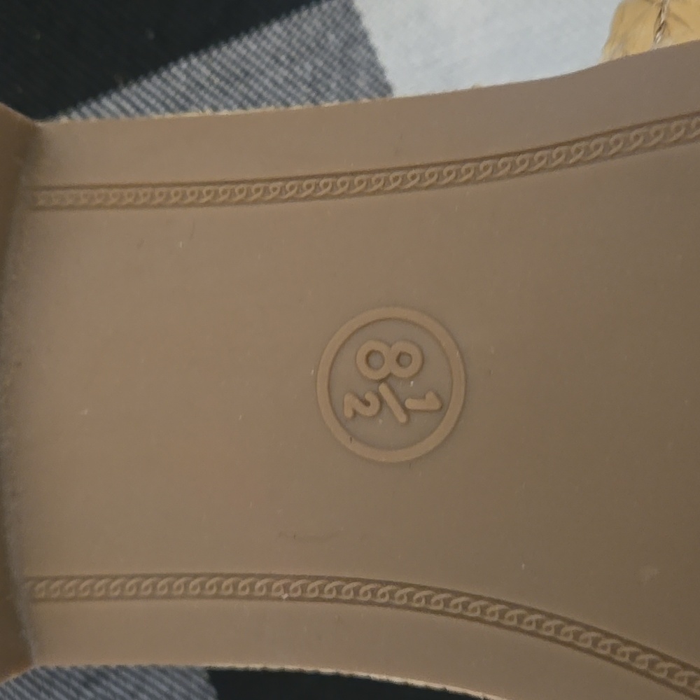 Straw slide sandals - Picture 3 of 3